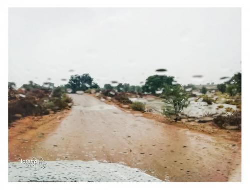Rain in the Kgalagadi